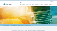 Desktop Screenshot of gleitmo.se